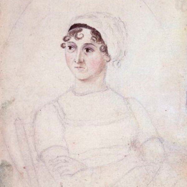 NPG 3630,Jane Austen,by Cassandra Austen by Cassandra Austen,drawing,circa 1810